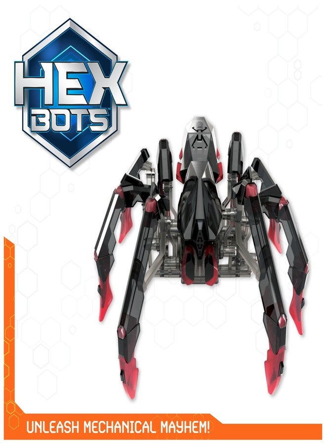 روبوتات سداسية عنكبوت رتيلاء يعمل بجهاز تحكم عن بعد من هيكس بوتس، ألعاب عنكبوت روبوت قابلة لإعادة الشحن للأطفال، عنكبوت رتيلاء روبوتي قابل للتعديل، ألعاب روبوت للأولاد والبنات من عمر 6 سنوات فما فوق - Image 4